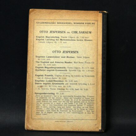 Otto Jespersen, Engelsk begyndergrammatik - Image 3