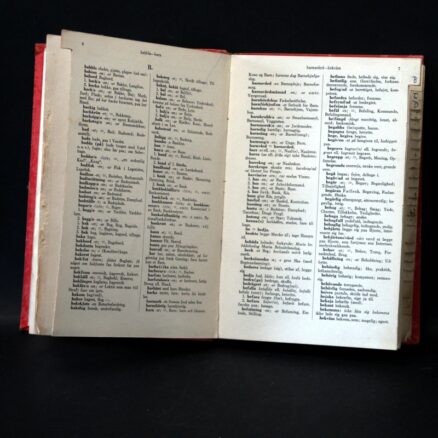 Valfrid Palmgren Munch-Petersen - Ellen Hartmann, Svensk-dansk ordbog  - 1939 - Image 2