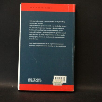 Anne-Kari Skarðhamar, Litteraturundervisning - teori og praksis - Image 3