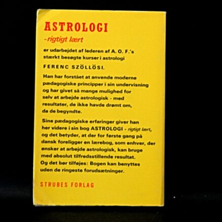 Ferenc Szöllösi, Astrologi – Rigtigt Lært - 1. del - Image 3