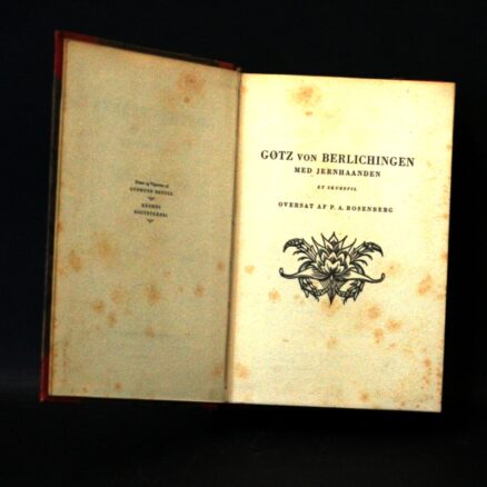Johann Wolfgang Goethe, Götz von Berlichingen - med Jernhånden - Image 2