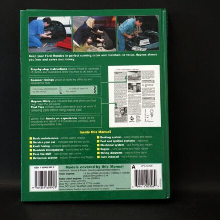 Haynes, Ford Mondeo - Haynes Repair Manual NR 3990 - Image 3