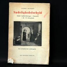Georg Hansen, Sædelighedsforhold