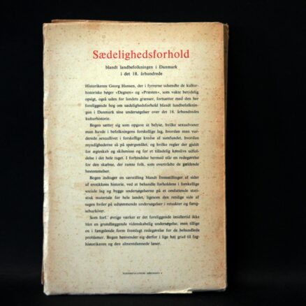 Georg Hansen, Sædelighedsforhold - Image 3
