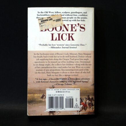 Larry McMurtry, Boone's Lick - Image 3