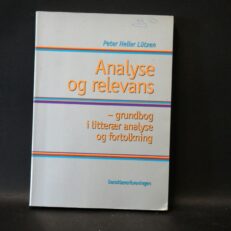 Peter Heller Lützen, Analyse og relevans