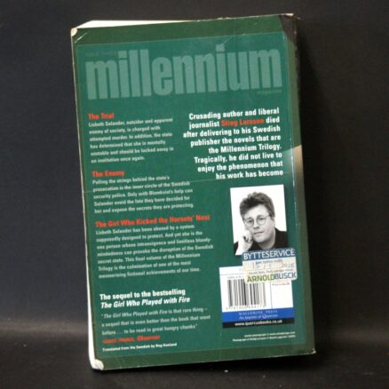 Stieg Larsson, The Girl Who Kicked the Hornets' Nest - Image 3
