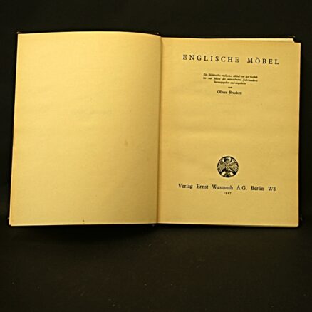 Oliver Brackett,  Englische Möbel - Image 2