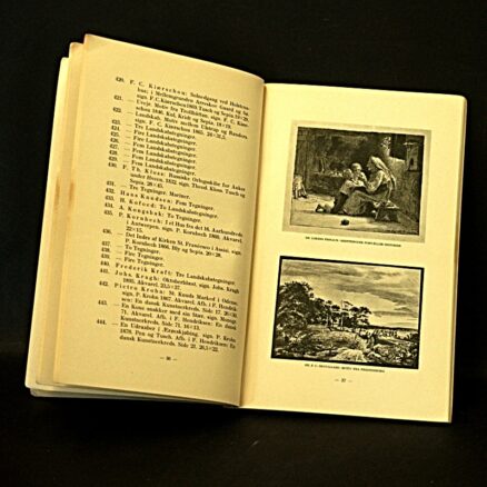 Fortegnelse over kunstforeningens samling af haandtegninger og akvareller - Auktionskatalog 1933 - Image 2