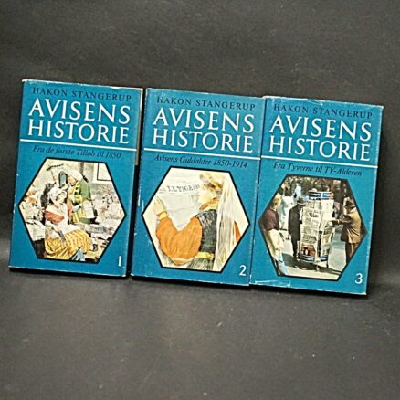 Hakon Stangerup,  Avisens Historie 1-3