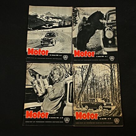 FDM, Motor 1960/61 – 4 numre