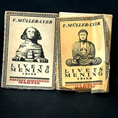 F. Müller-Lyer,  Livets mening og Videnskaben