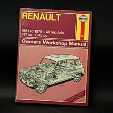 Haynes, Renault 4 - 1961 to 1979 - alle modeller