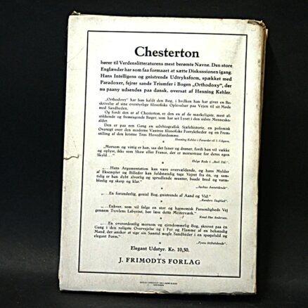 G.K. Chesterton, Fritænkeri og rettroenhed - Image 3