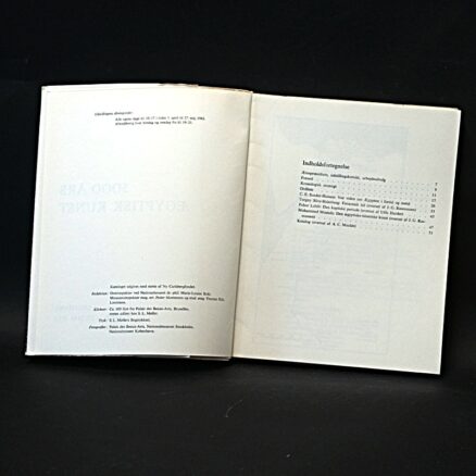 Marie-Louise Buhl, 5000 års Ægyptisk Kunst - Udstillingskatalog - Image 2