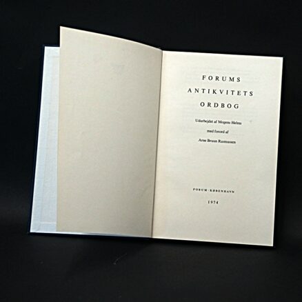 Mogens Helms, Forums antikvitetsordbog