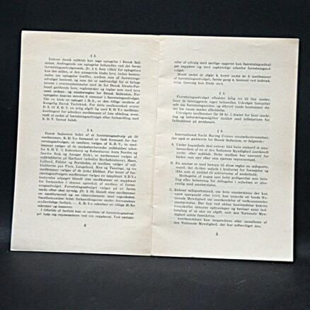 Love for Dansk Sejlunion 1949 - Image 2