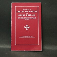 Raphael, Raphael's Tables of Houses for Great Britain