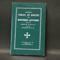 Raphael, Raphael's Tables of Houses for Northern Latitudes