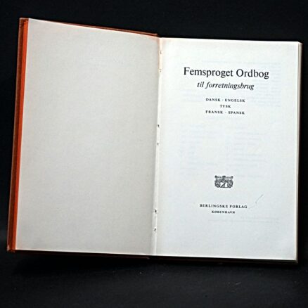 Olov Vidaeus, Femsproget ordbog til forretningsbrug - Image 2
