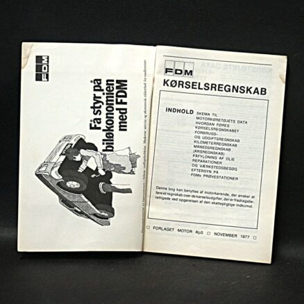 FDM, Kørselsregnskab - Image 2