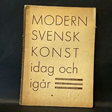 Nils Gösta Sandblad, Modern svensk konst - igår och idag