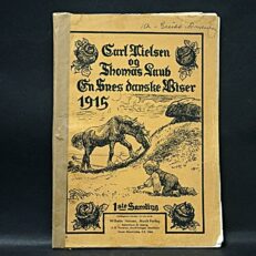 Carl Nielsen og Thomas Laub, En snes danske viser