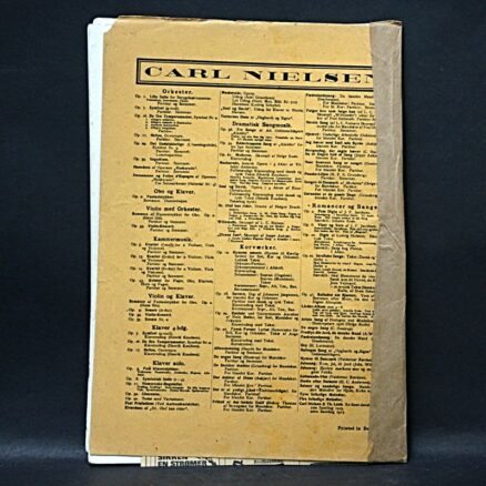 Carl Nielsen og Thomas Laub, En snes danske viser - Image 3